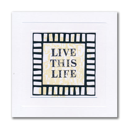 Set 3 - Quotes - Our Happy Place - A5 Square Stamp Set