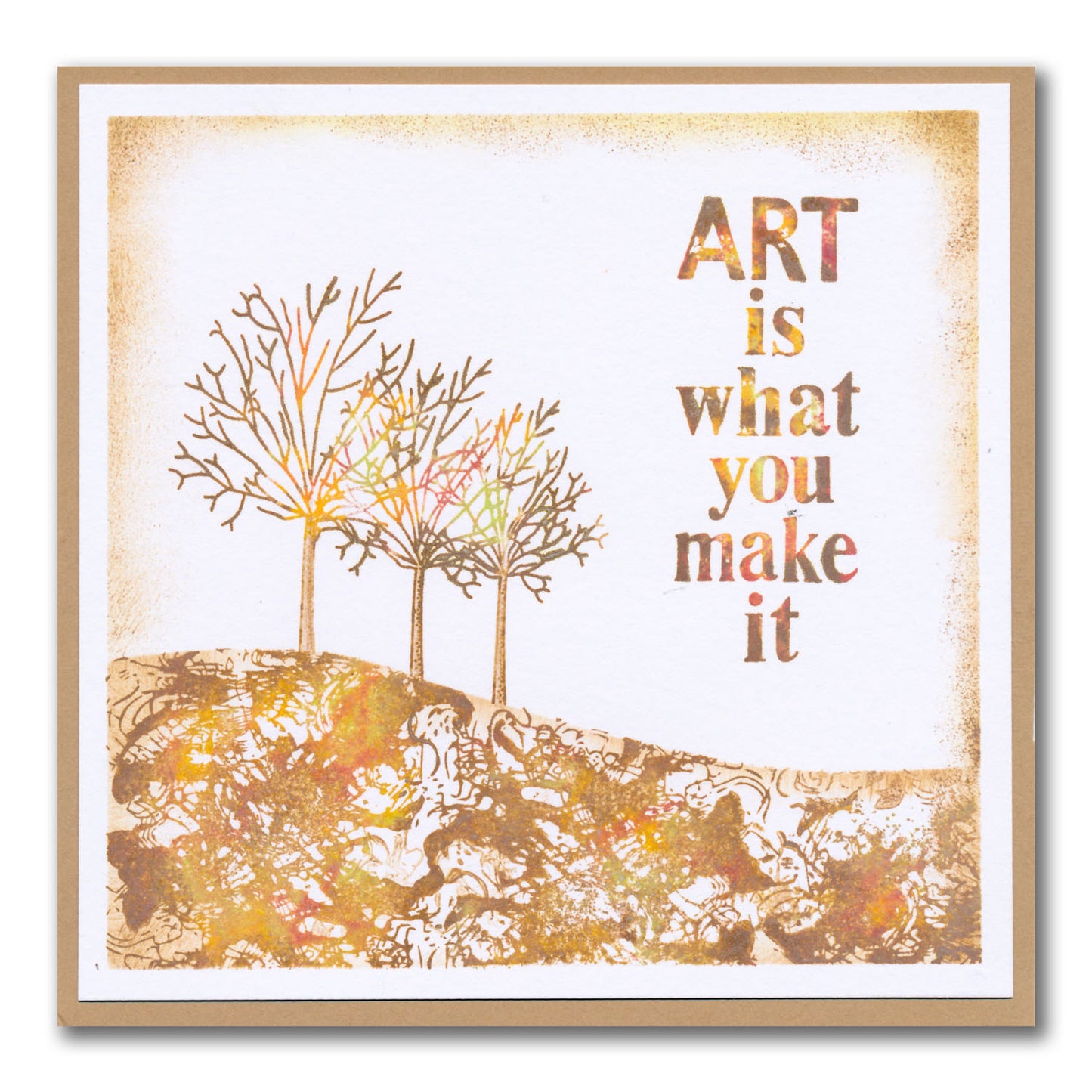 Set 3 - Quotes - Our Happy Place - A5 Square Stamp Set