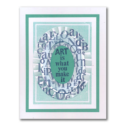 ABC Jungle - Mixed Impressions A5 Stamp Set