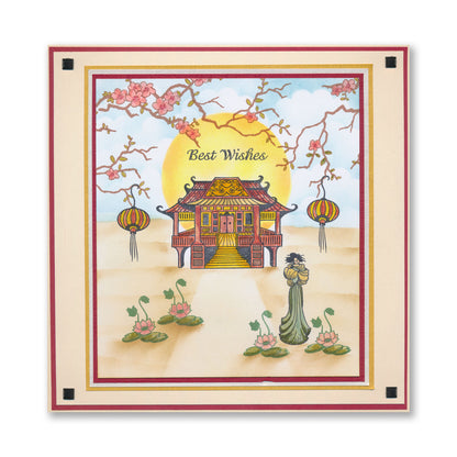 Geisha & Waterhouse A5 Stamp & Mask Set