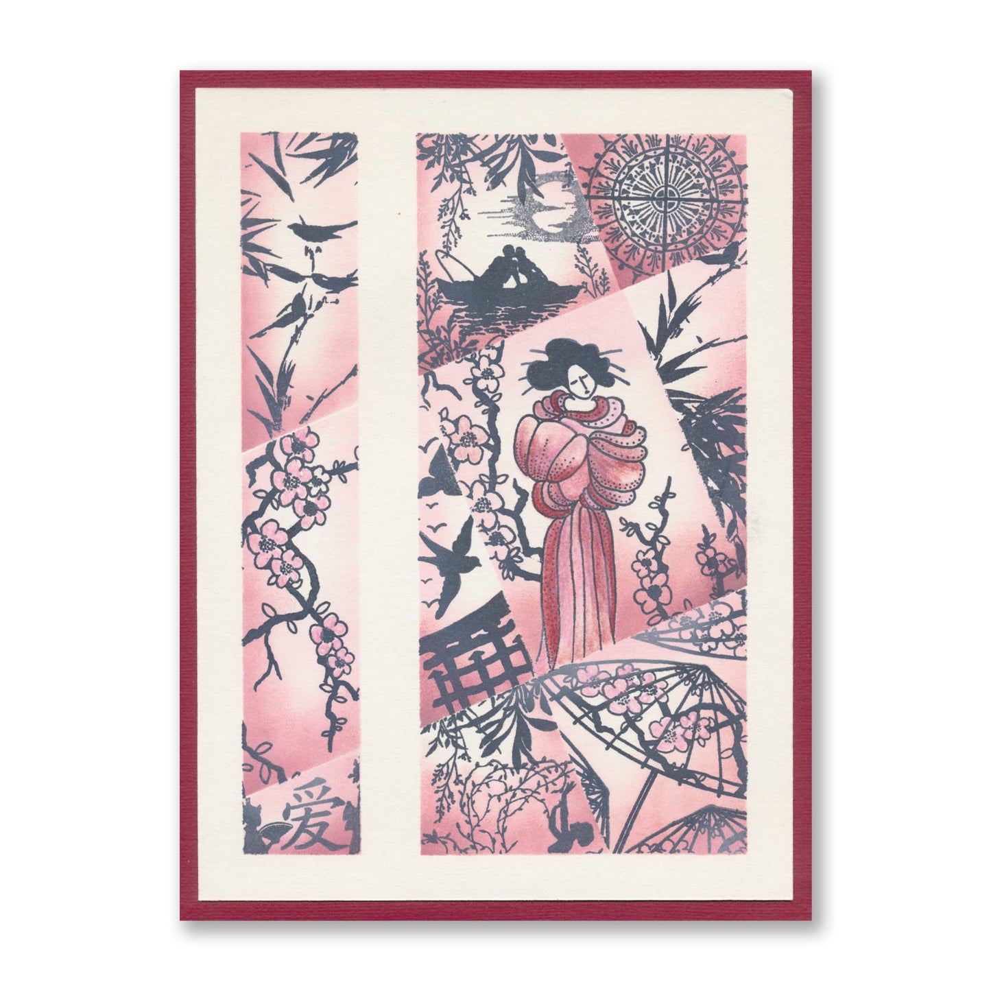 Geisha & Waterhouse A5 Stamp & Mask Set