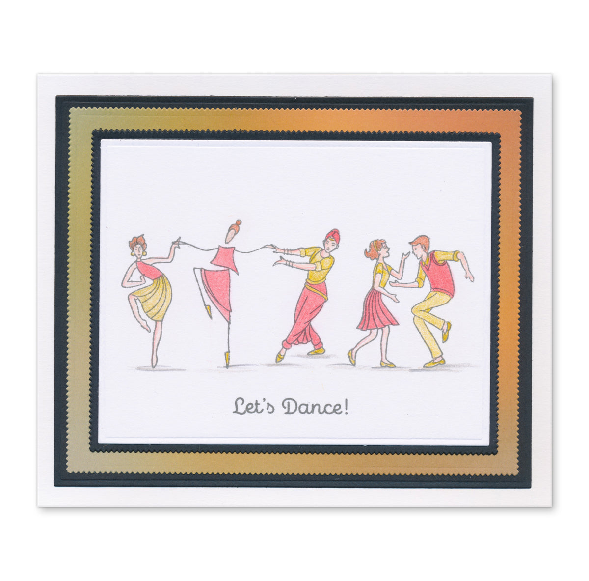 The Joy of Dance A5 & A6 Stamp Collection