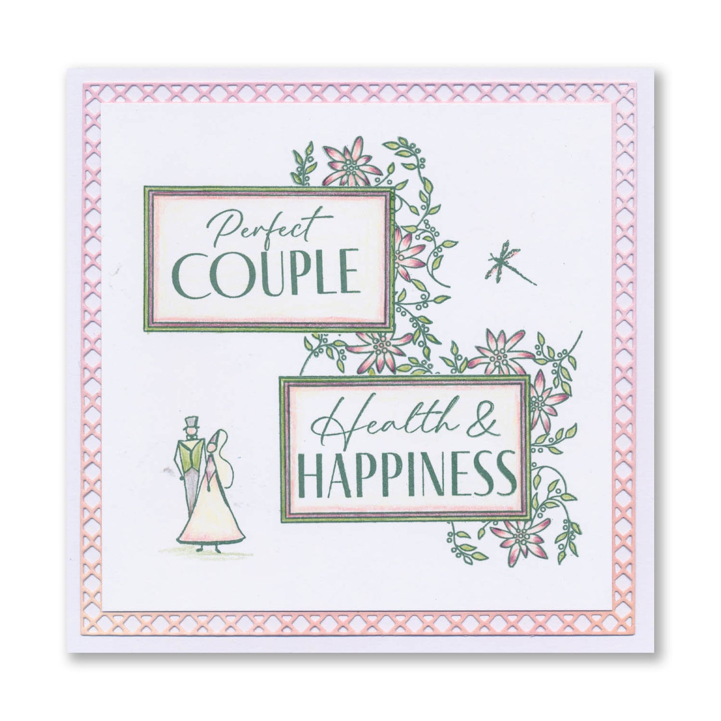Florals - Wall - Mixed Impressions A5 Stamp Set