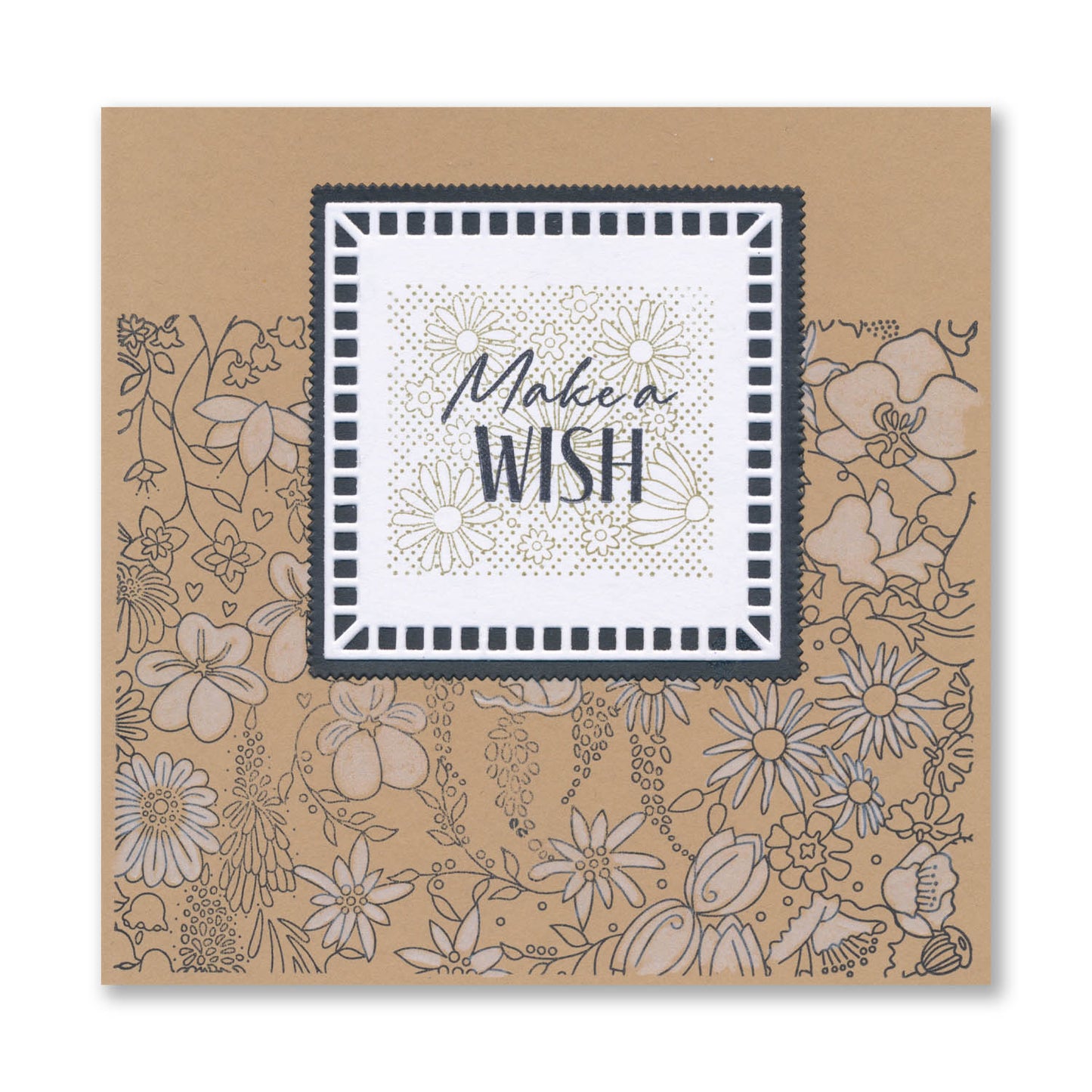 Florals - Wall - Mixed Impressions A5 Stamp Set