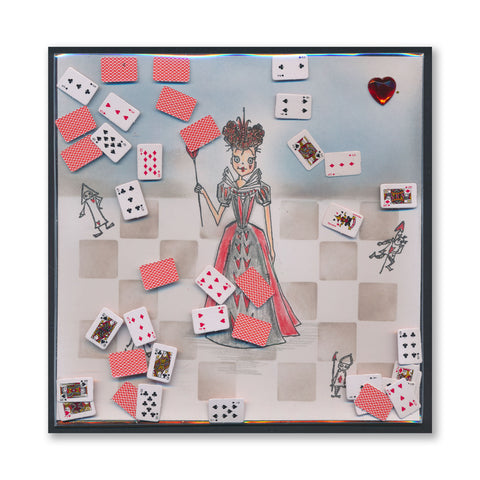 Alice - Queen of Hearts A6 Stamptagious Stamp Set