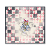 Alice - Book & Happy Birthday  A6 Stamptagious Stamp Set