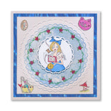 Alice - Book & Happy Birthday  A6 Stamptagious Stamp Set