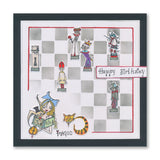 Alice - Checkmate A6 Stamptagious Stamp Set