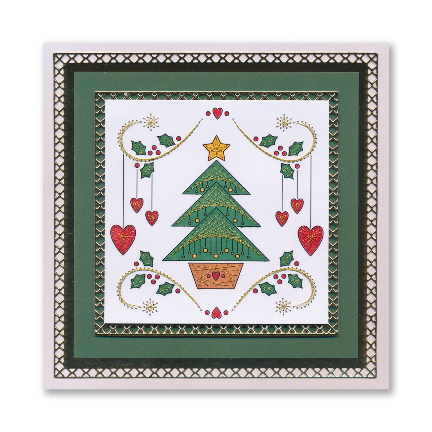 Paper Stitch by Clarity - Festive Embroidery Card Packs