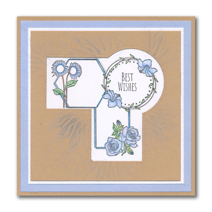 KISS by Clarity - Seasonal Tags & Frames Stamp & Stencil Collection