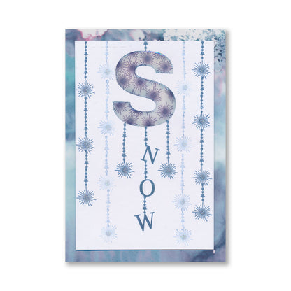 Build a Background A6 Stamps, Open Alphabet & Numbers Masks & Slow Down Box Collection