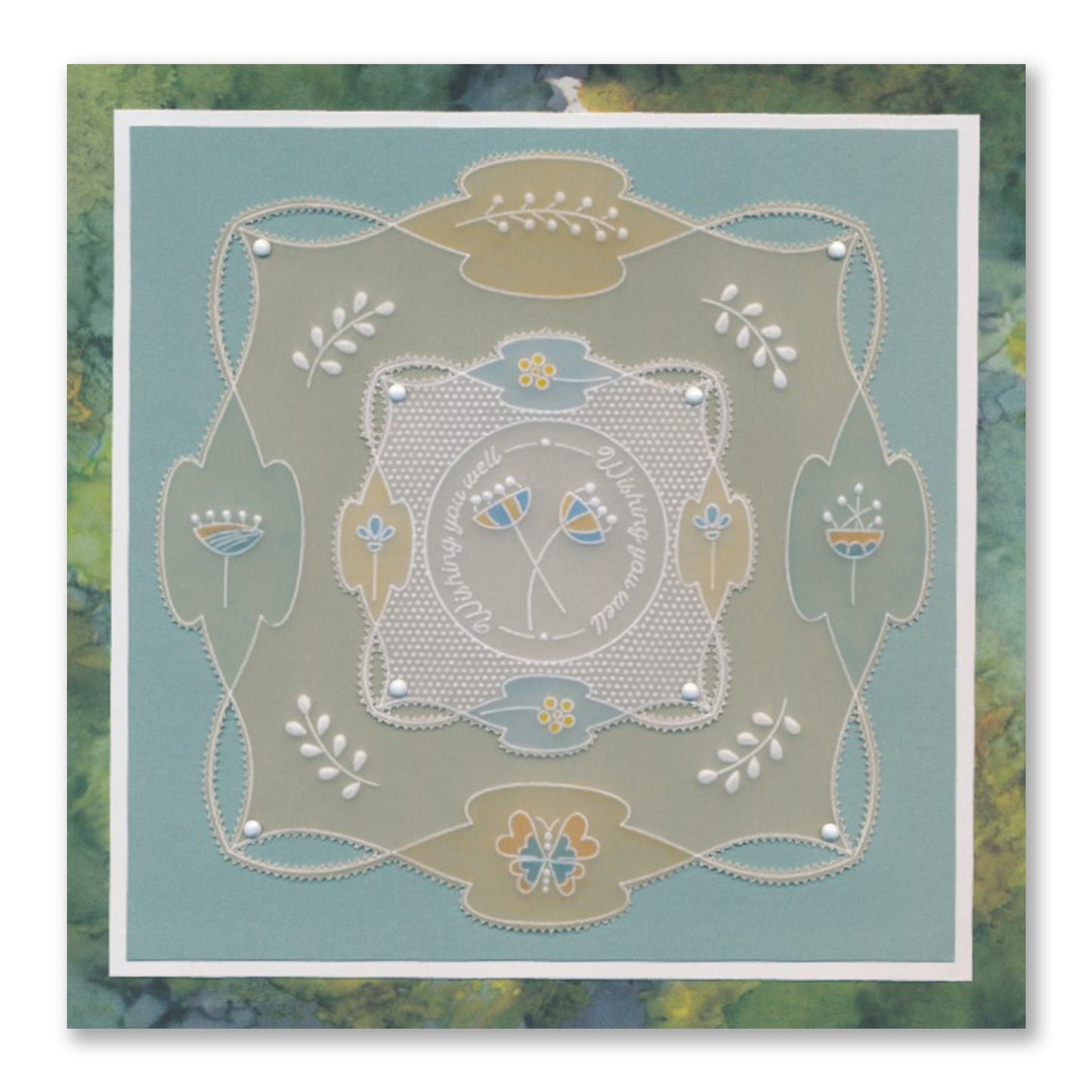 Tina's Sunshine Doodles A5 Groovi Plate