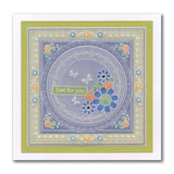 Tina's Floral Layering Parchlets A6 Square Groovi Plate Quartet