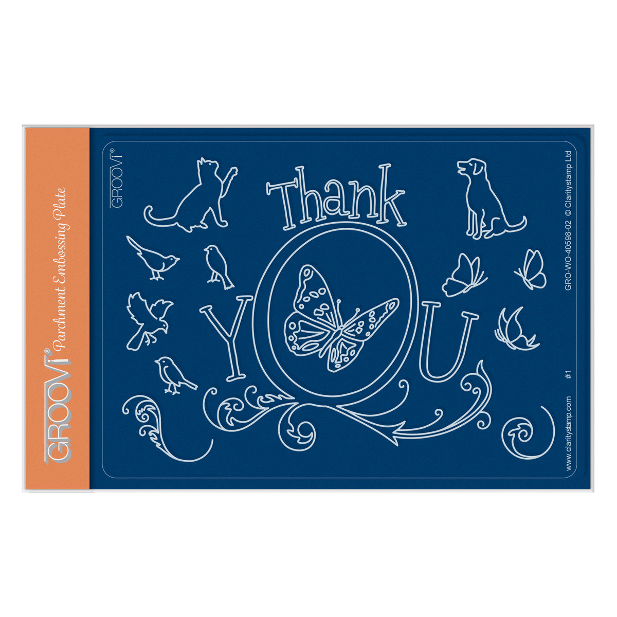 Thank You Framer A6 Groovi Plate