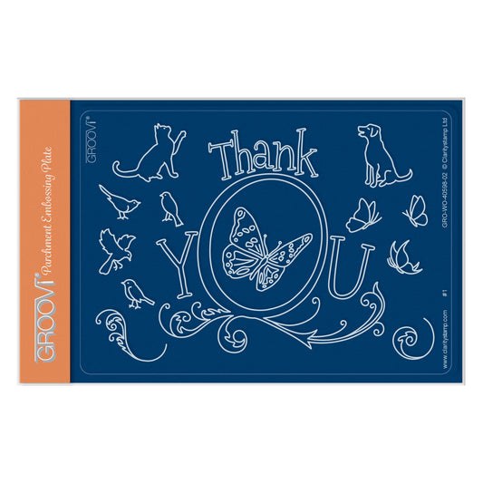 Thank You Framer A6 Groovi Plate