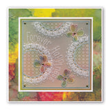 Tina's Butterfly Petites Collection A6 Square Groovi Baby Plate Set