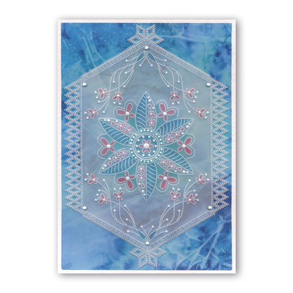 Tina's Butterfly Flowers A6 Square Groovi Baby Plate