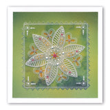 Tina's Butterfly Flowers A6 Square Groovi Baby Plate