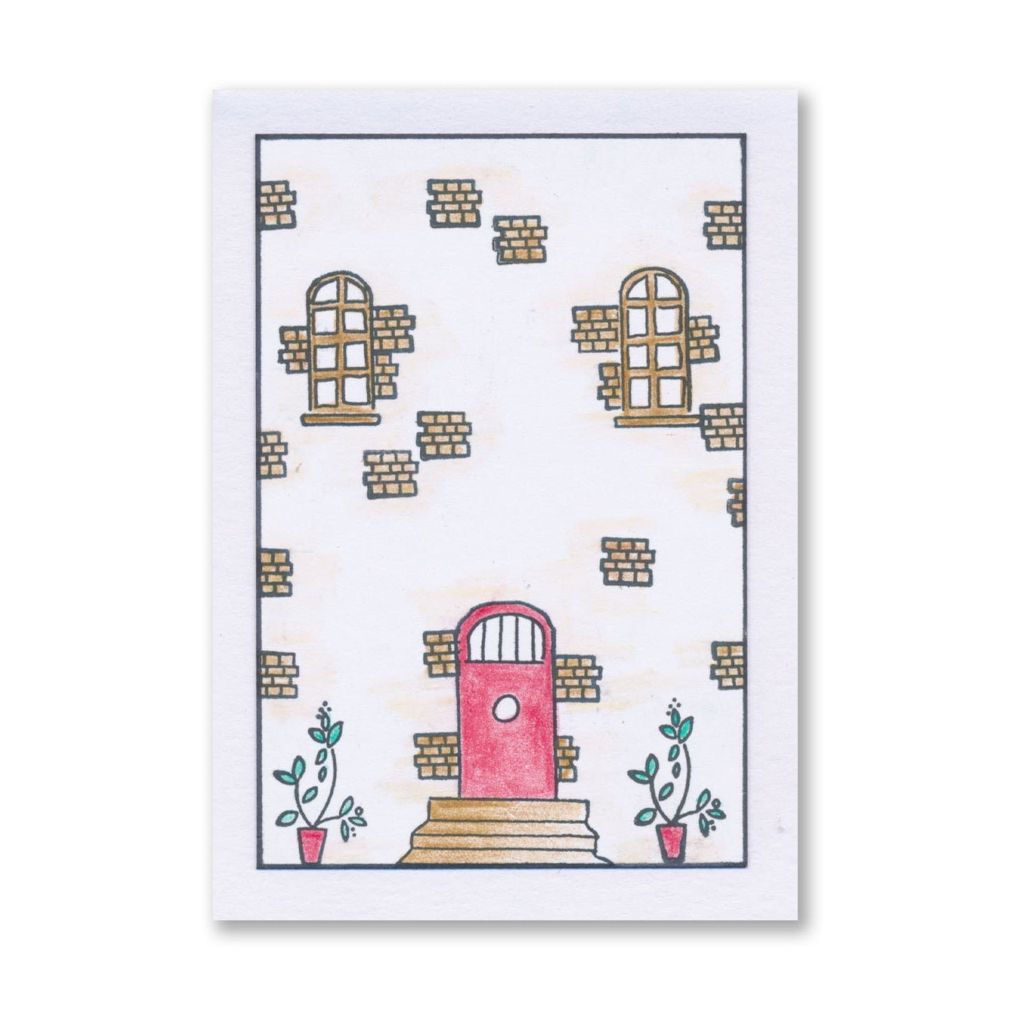 Clarity Street Build a House A5 Stamp & Mask Set
