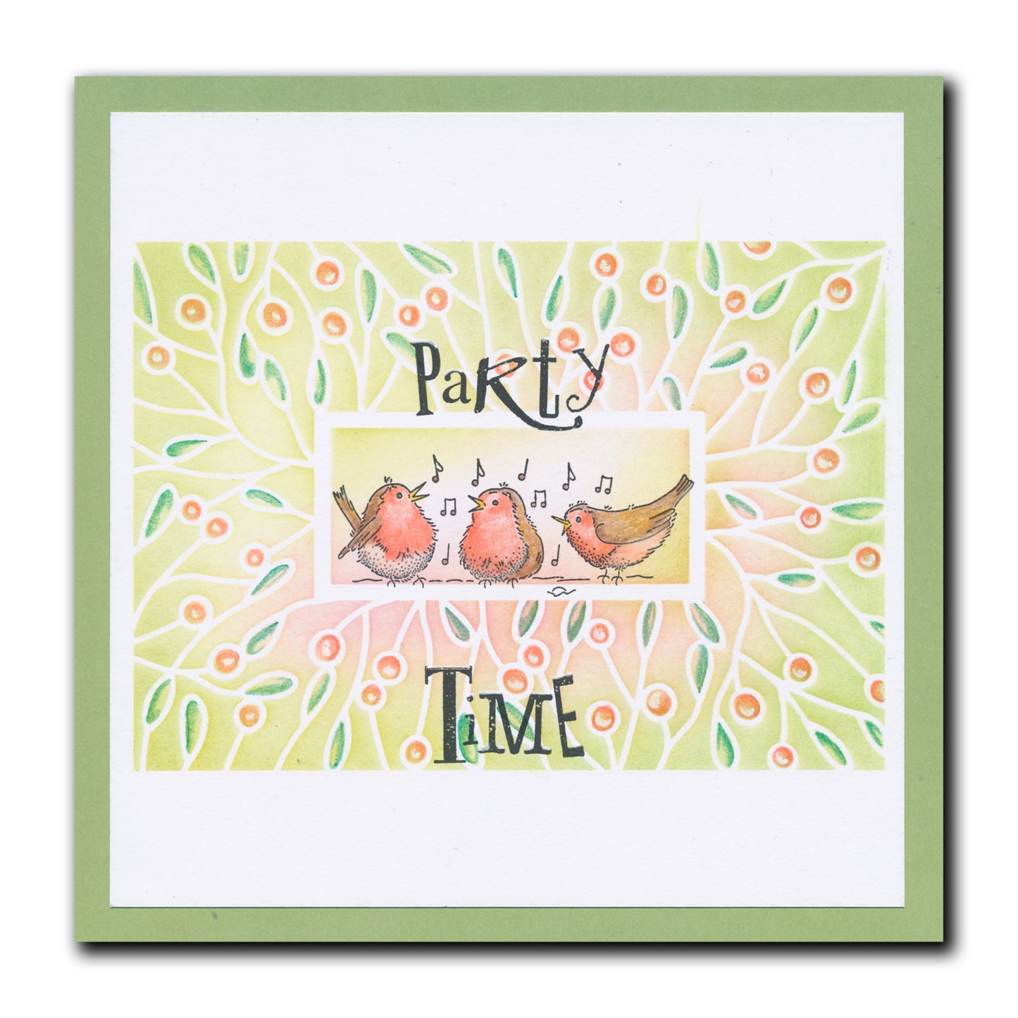 Word Chain 24 - Party Time Stamp Set