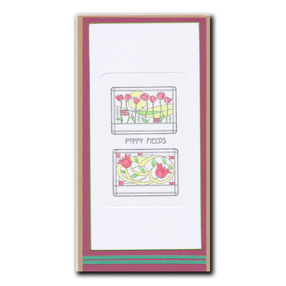 Bijou Art Nouveau Collection A4 Stamp Set