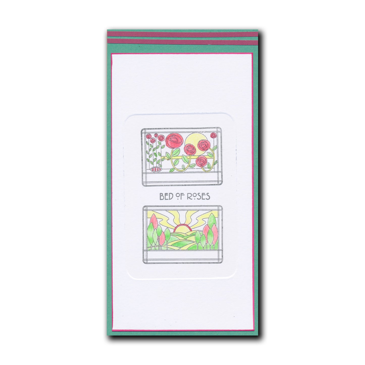 Bijou Art Nouveau Collection A4 Stamp Set