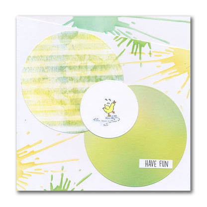 Linda's Bijou Children Through the Seasons - Spring A5 Stamp Set