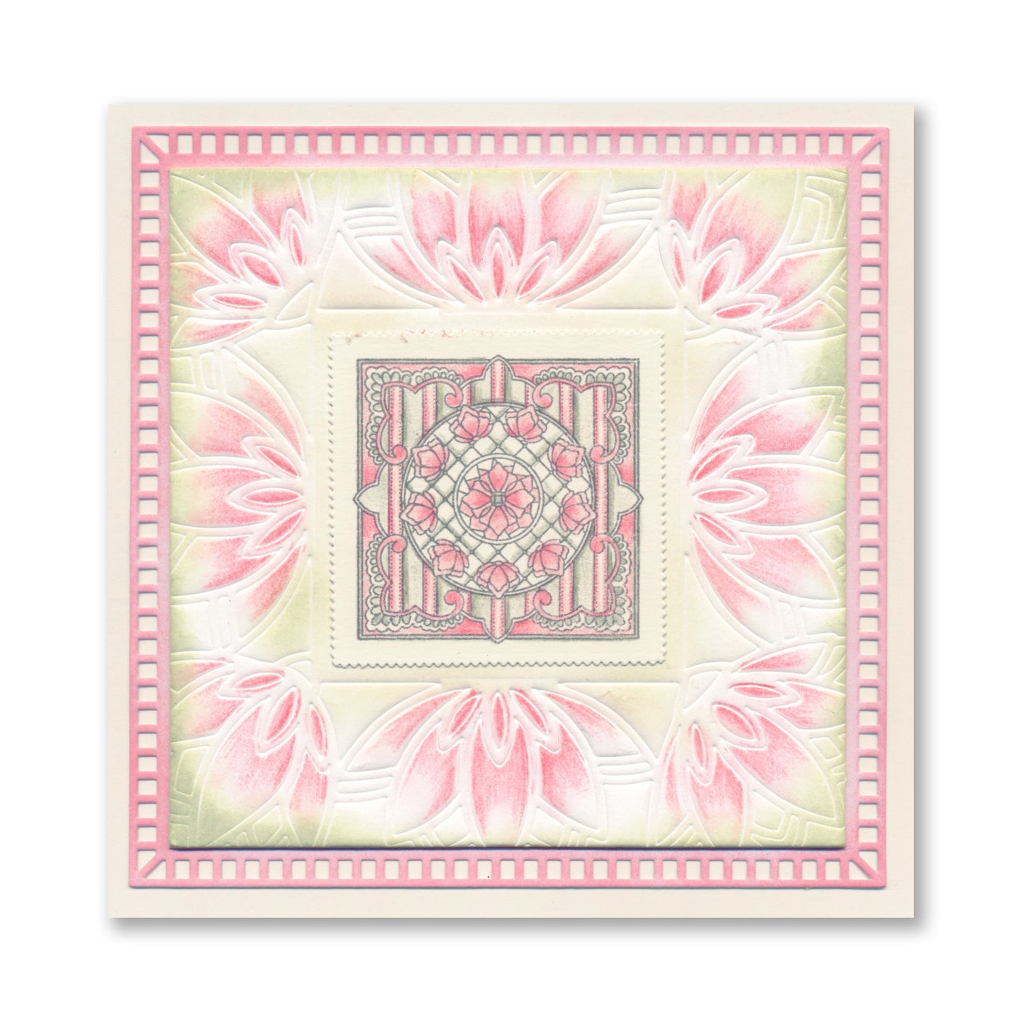 Richelieu French Lace Sampler A4 Stamp Set