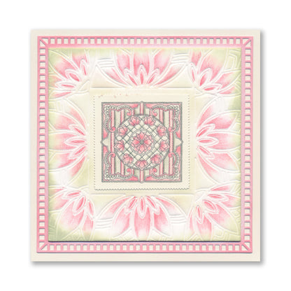Richelieu French Lace Sampler A4 Stamp Set