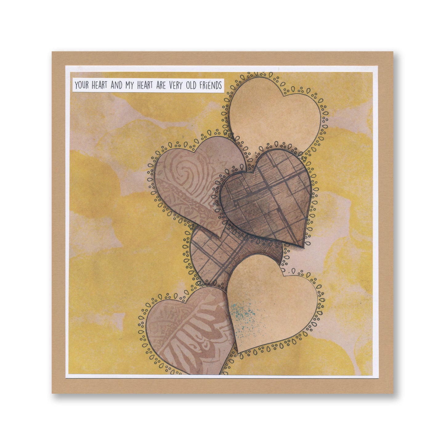 Barbara's Loving Heart A5 Stamp & Mask Set