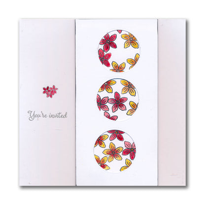 Jazz's Floral Panels & Petite Sentiments A5 Square & A7 Stamp Collection