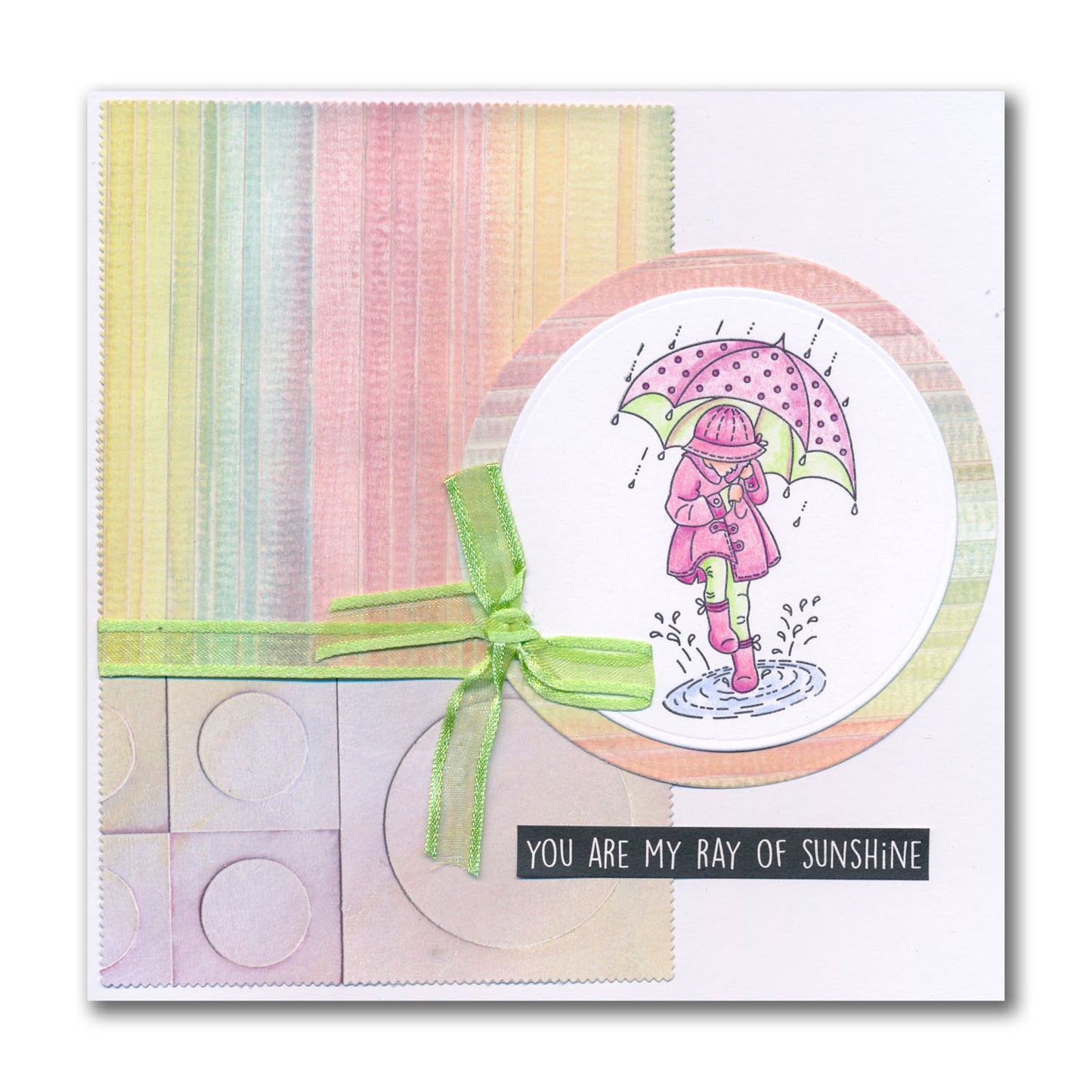 Linda's Bijou Children Through the Seasons - Spring A5 & A7 Stamp Duo