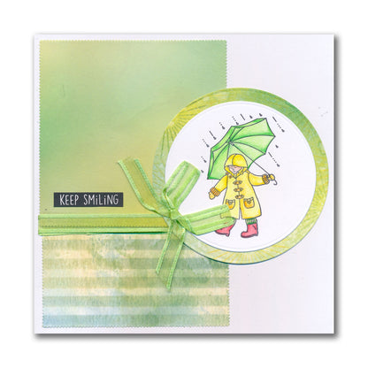 Linda's Bijou Children Through the Seasons - Spring A5 Stamp Set