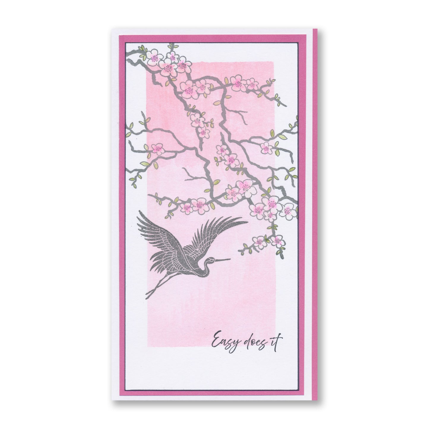 Japanese Cranes - Silhouettes A5 Stamp & Mask Set