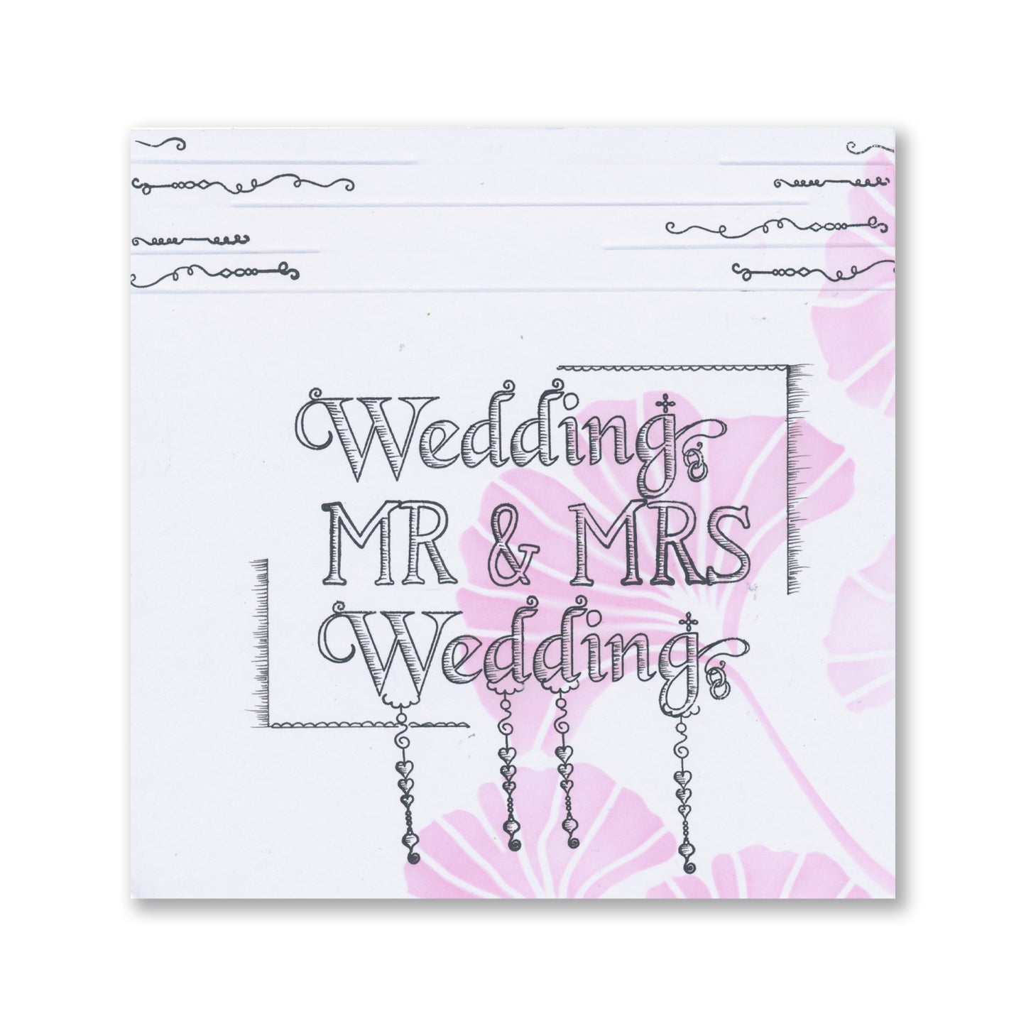 Linda's Bijou Wedding Dangles A6 Stamp Set