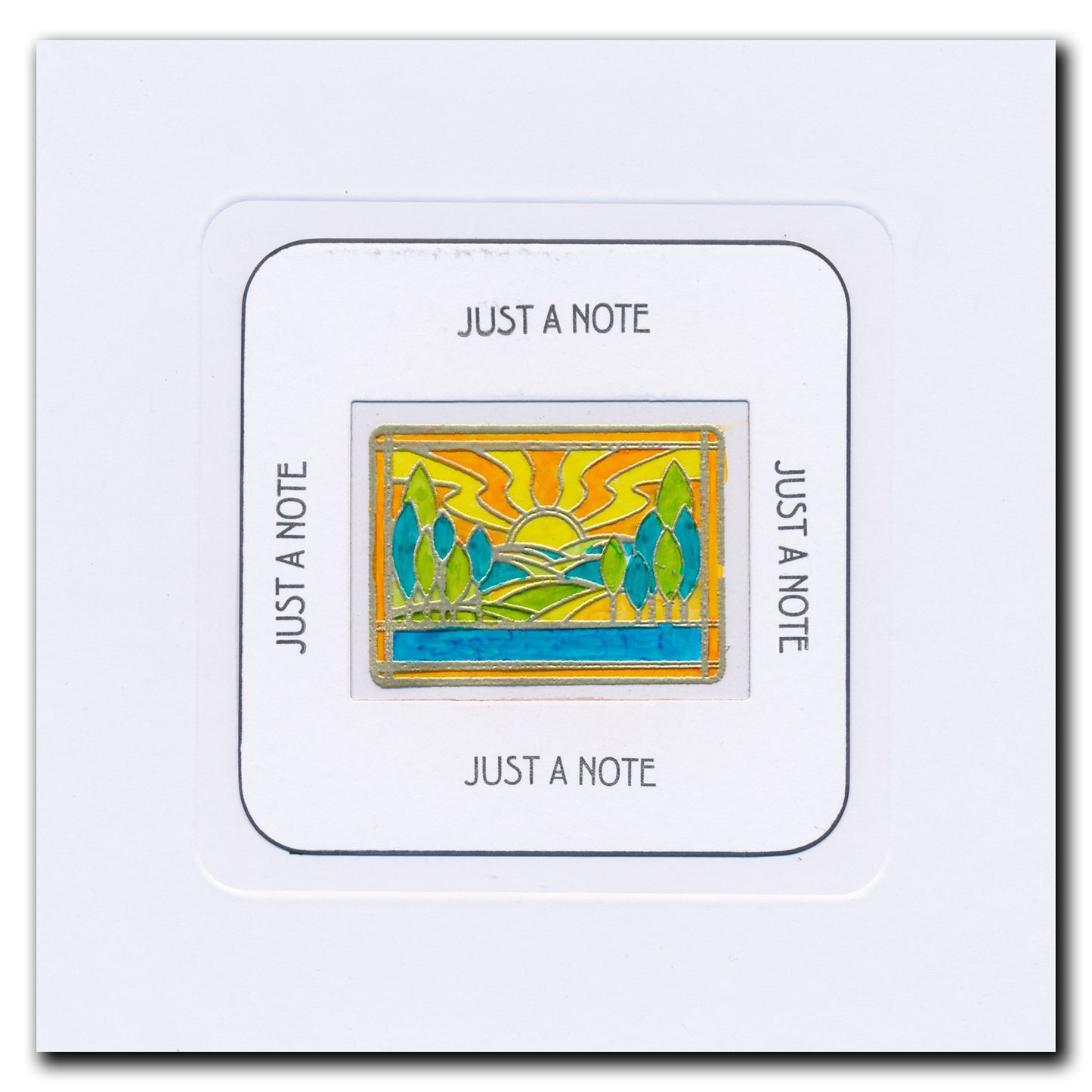 Bijou Art Nouveau Collection A4 Stamp Set