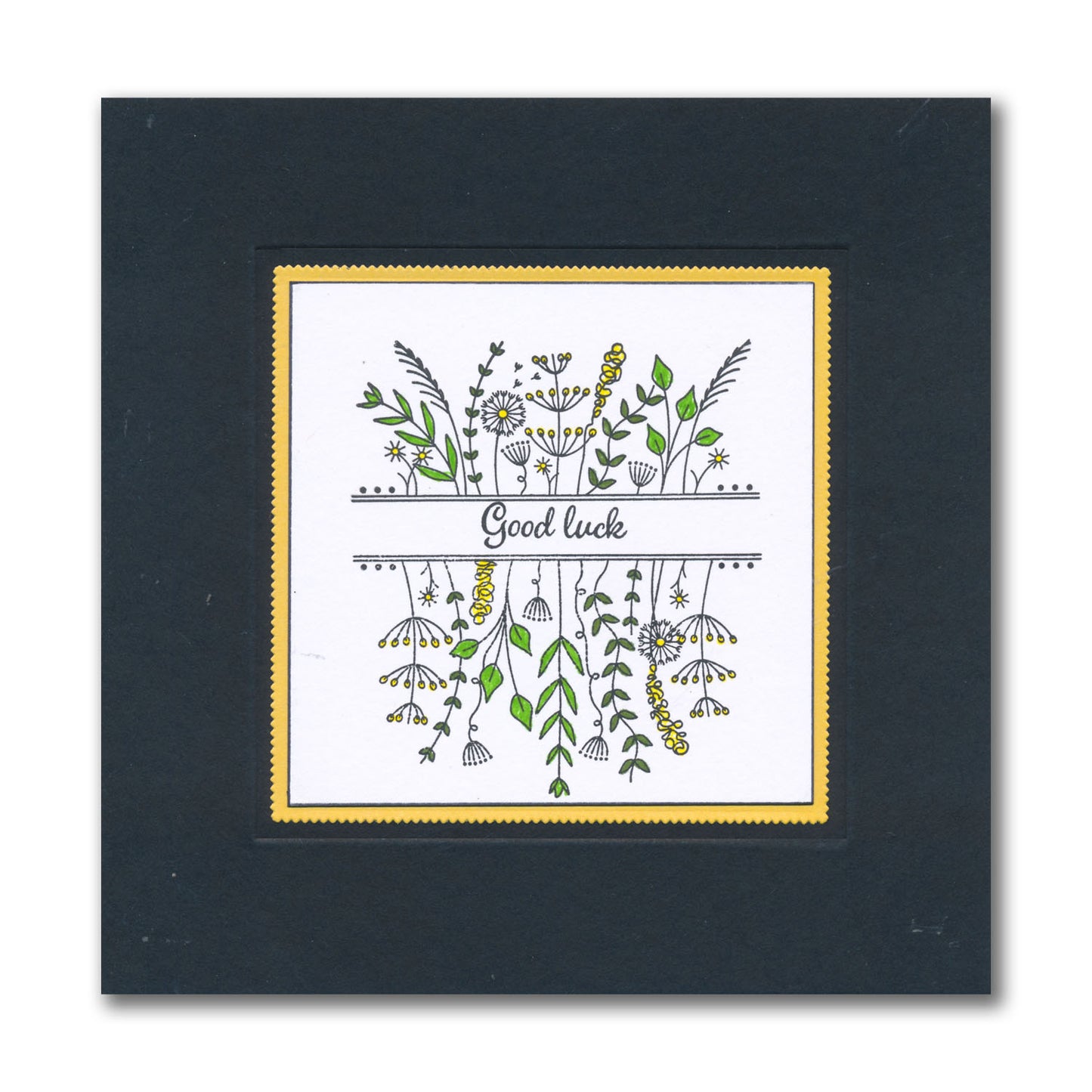 Jazz's Floral Panels & Petite Sentiments A5 Square & A7 Stamp Collection