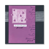 Just Flowers Silhouette Framers A5 Stamp Set