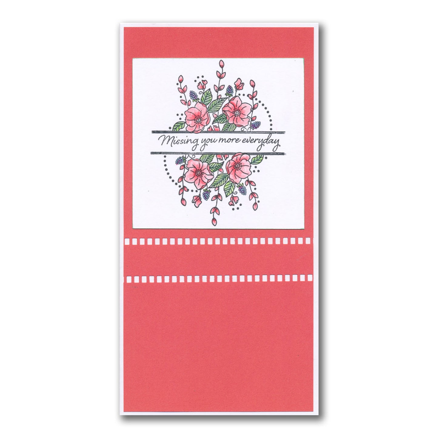 Jazz's Floral Panels & Petite Sentiments A5 Square & A7 Stamp Collection