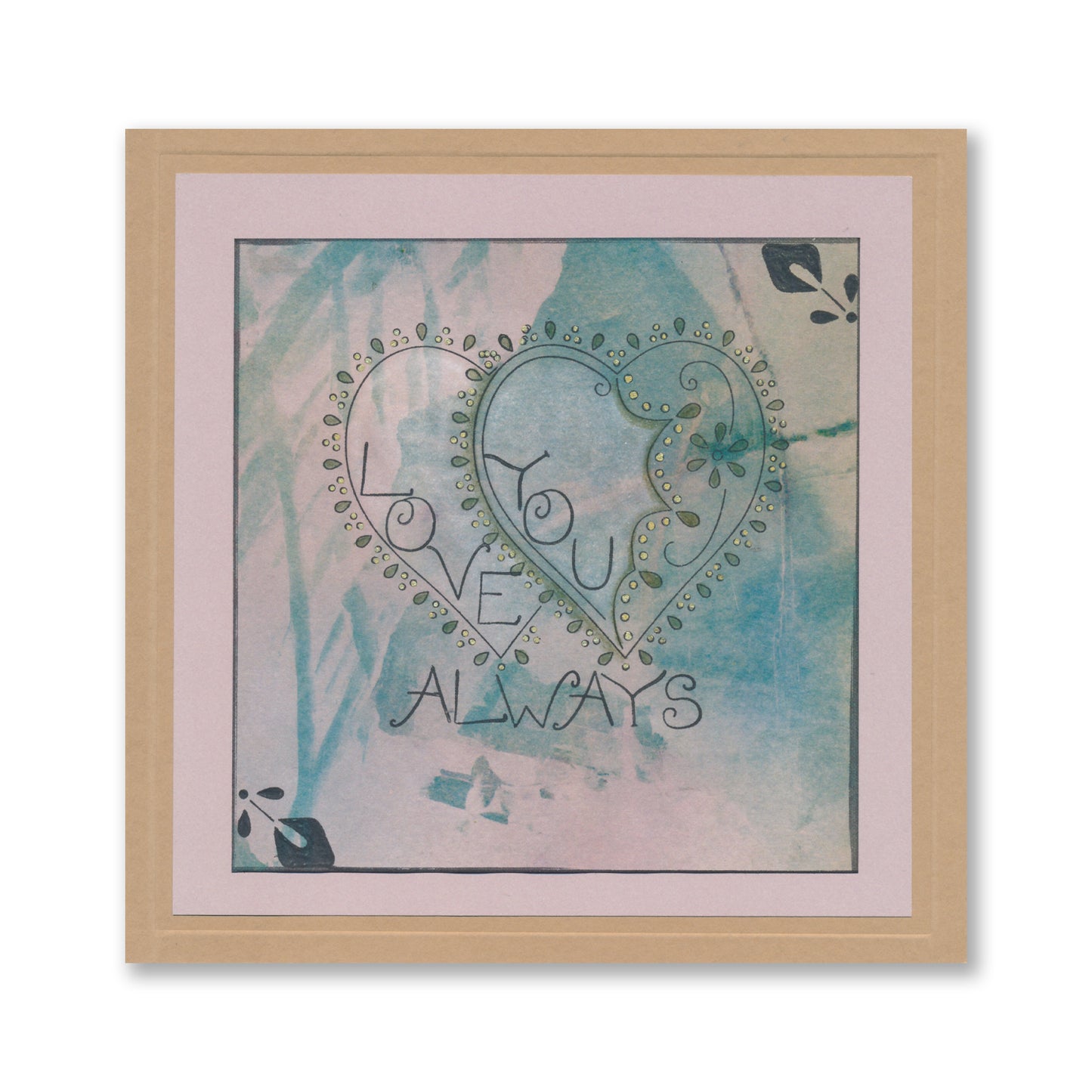 Barbara's Loving Heart A5 Stamp & Mask Set