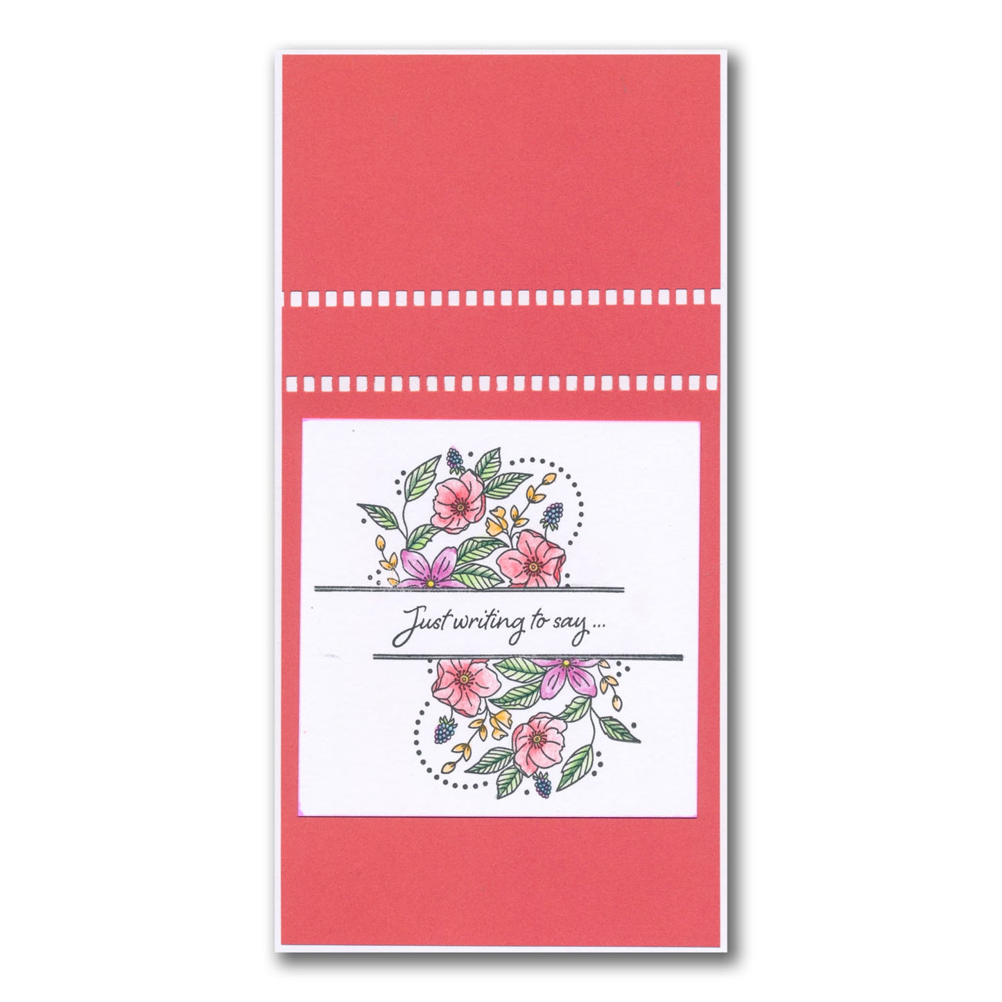 Jazz's Floral Panels & Petite Sentiments A5 Square & A7 Stamp Collection
