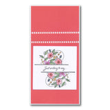 Jazz's Just for You - Floral Panels A5 Square Stamp Set