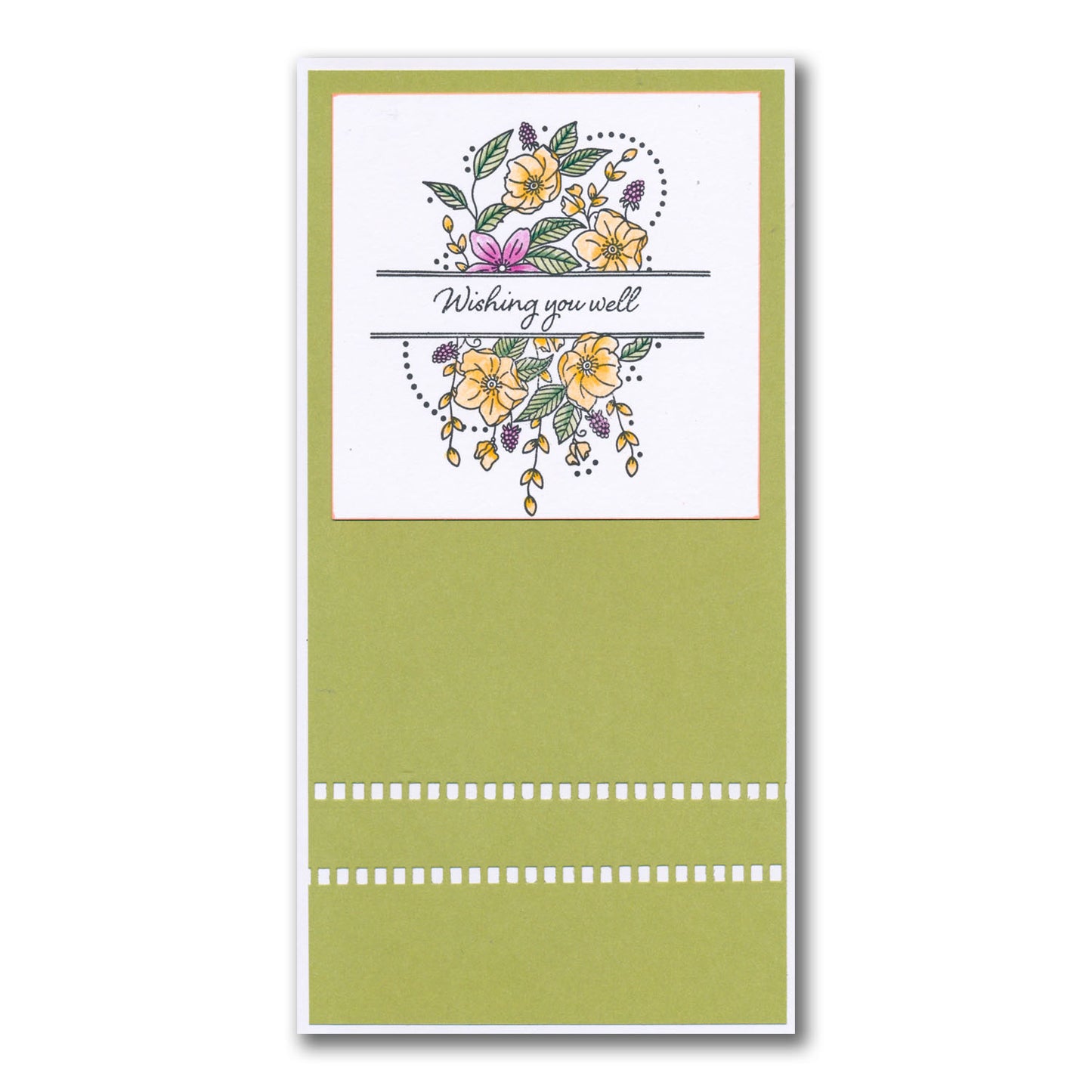 Jazz's Floral Panels & Petite Sentiments A5 Square & A7 Stamp Collection