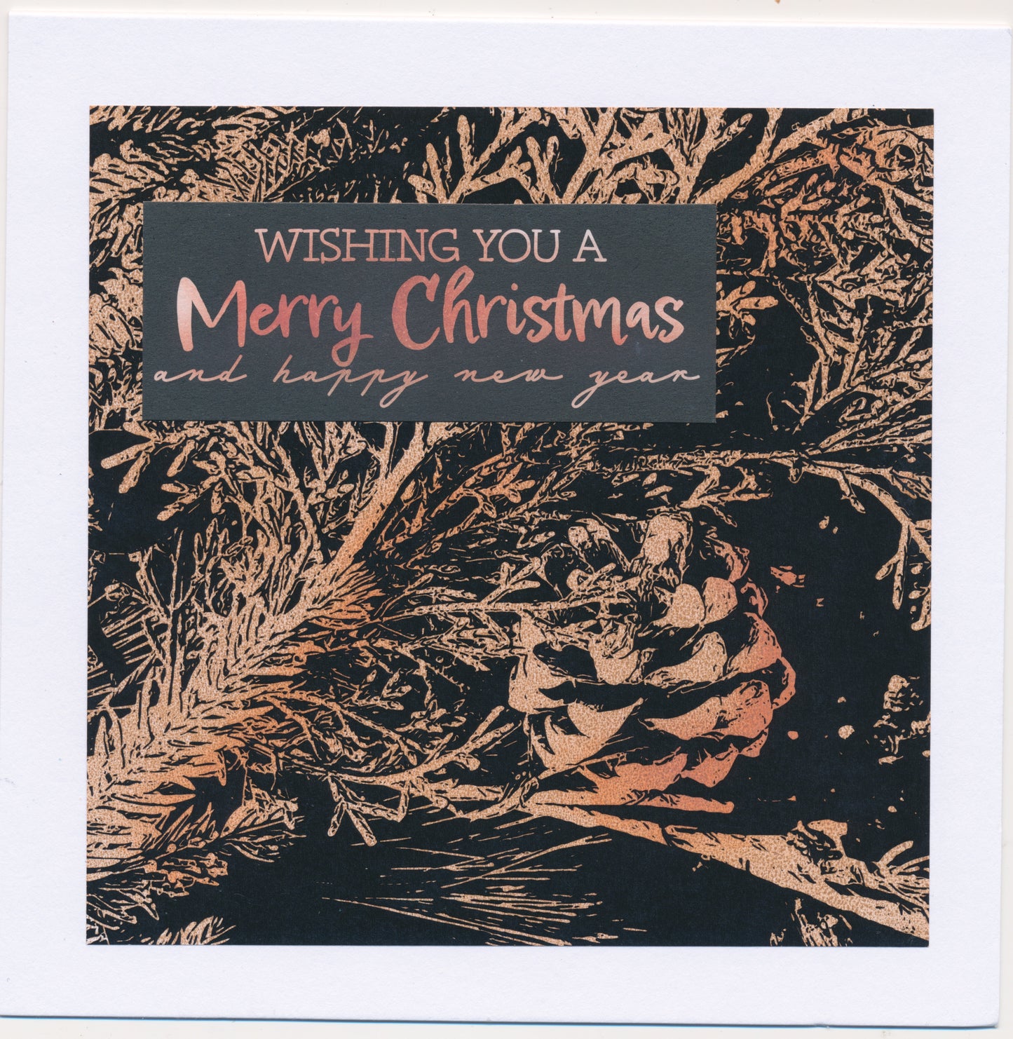 BOW-WOB 5" x 5" Collage Papers - Festive Leafy - Mini Set 1