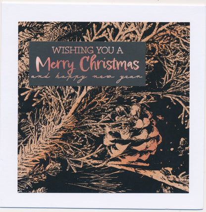 BOW-WOB 5" x 5" Collage Papers - Festive Leafy - Mini Set 1