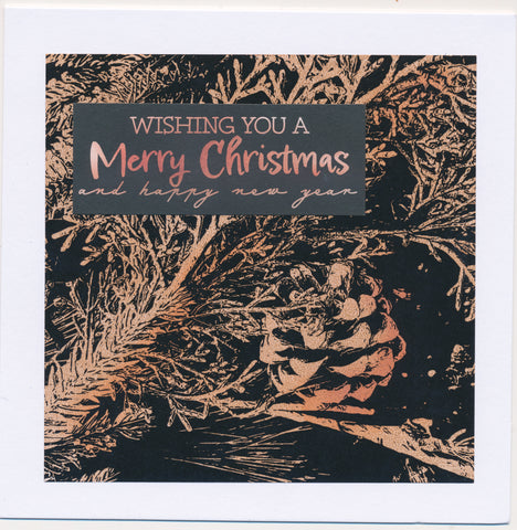 BOW-WOB 5" x 5" Collage Papers - Festive Leafy - Mini Set 1