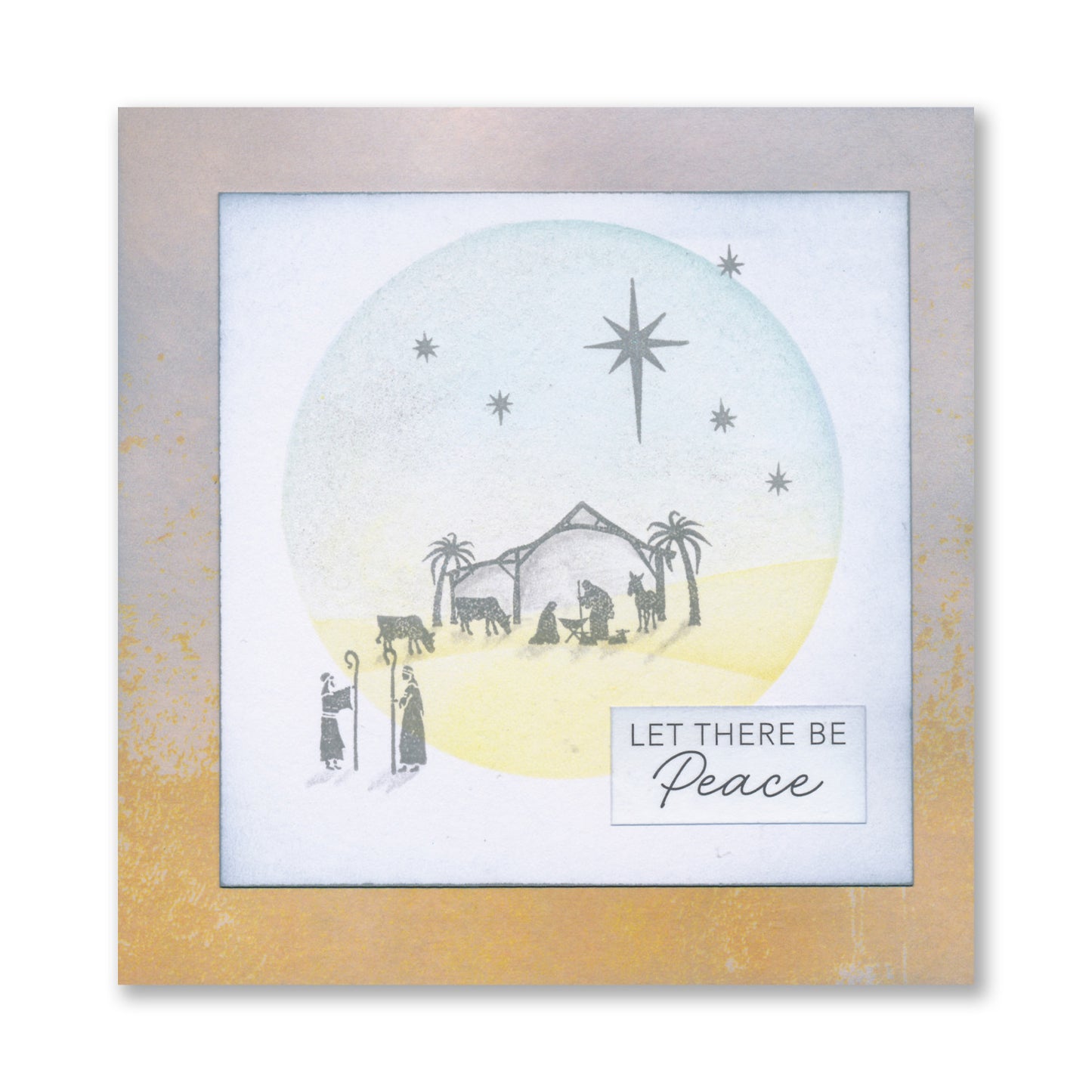 Mega Build a Landscape - Christmas A5 Stamp Set
