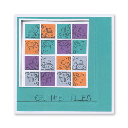 Barbara's Loving Heart A5 Stamp & Mask Set