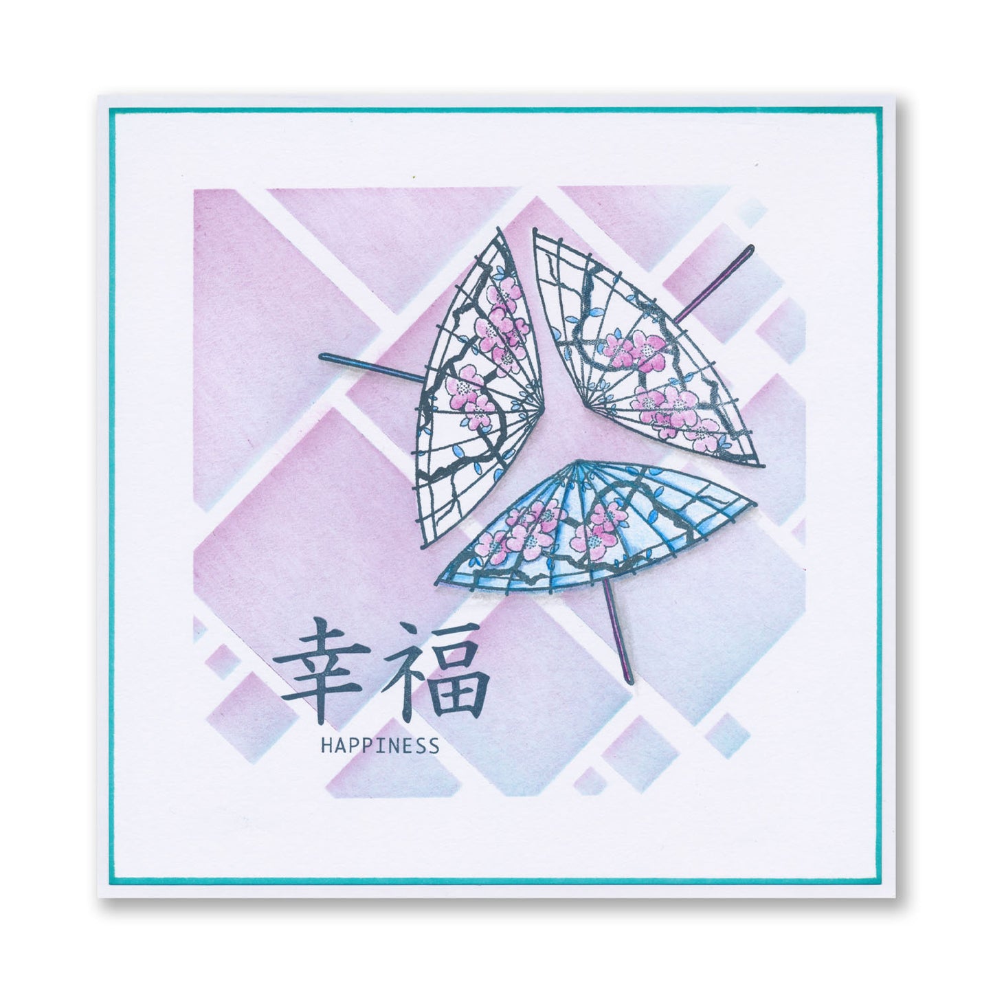 Barbara's SHAC Enso Enlightenment & Japanese Symbols A5 Square & A6 Stamp Collection