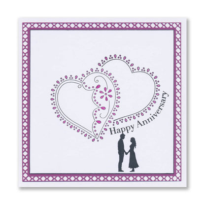 Wee Friends & Family Silhouettes - Life & Love A5 Stamp Set